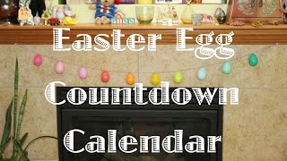 Easter Egg Countdown Calendar