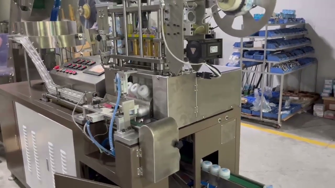 5 gallon water bottle caps label and sealing machine