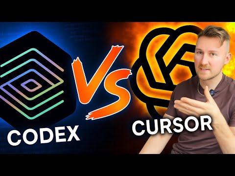 OpenAI Codex VS Cursor Comparing SWE AI Agents 
