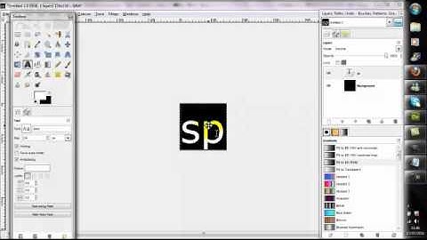 gimp tutorial 1 how to make a youtube icon