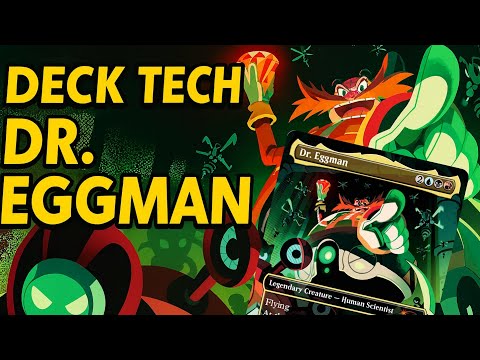 dr eggman mtg commander deck MTG Commander Deck EDH Deck Dr. Eggman 100 Magic Cards Custom Deck Constructs Robots Vehicles Artifacts