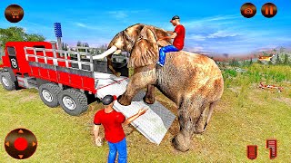 【GAME】|🎮ขับรถบรรทุก อูฐ ไดโนเสาร์ ม้า ส่งสวนสัตว์#2|Wild Animals Transport Simulator|3IN1 Art Club❤️ screenshot 2
