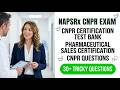 Pass the 2026 NAPSRx CNPR Exam | Pharmaceutical Sales Certification Test Bank and Questions