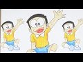 How to Draw Nobita from Doraemon