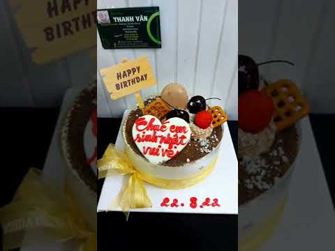 Video Các mẫu bánh sinh nhật Tiramisu đẹp #happybirthday... - youtube
