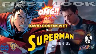 ‘Superman’ Unveils First Look at David Corenswet as the Man of Steel!
