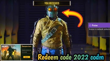 Redeem code codm 2022 | cod mobile Redeem code 2022 | call of duty mobile Redeem code 2022