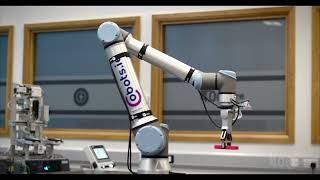 UR 6-Axis Collaborative Robot in action at NWRC's i4.0 Centre