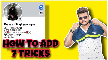 फेसबुक के बड़े एकाउंट से कैसे जुड़े।। How to add sonu Rajput Facebook refresh
