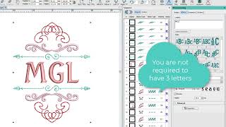 9. Creating Monograms in Hatch Embroidery 3 Profile