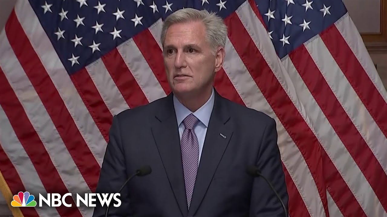 McCarthy says ‘it was personal,’ after being removed as House speaker