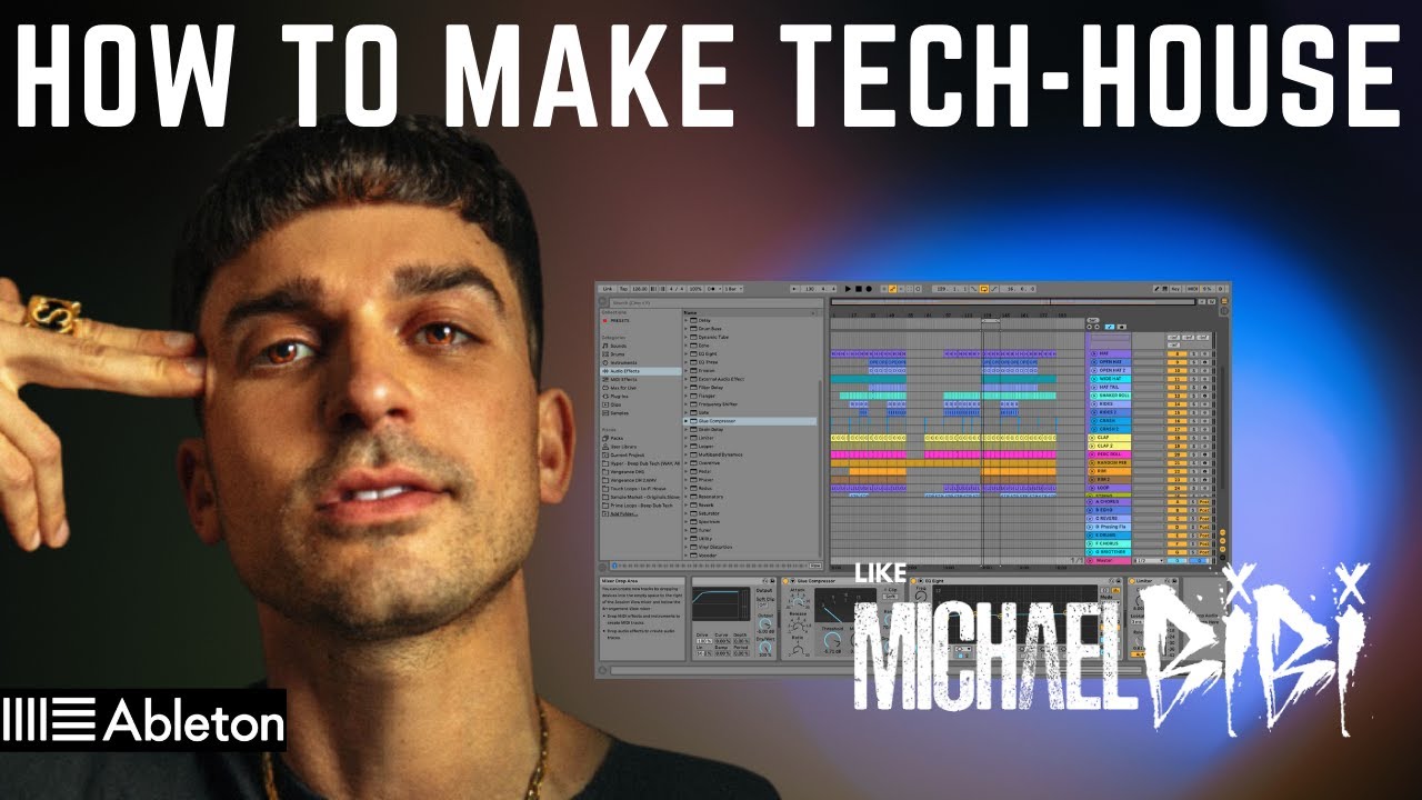 Micheal Bibi Tech-House Track From Scratch Tutorial (+Ableton Live Project)