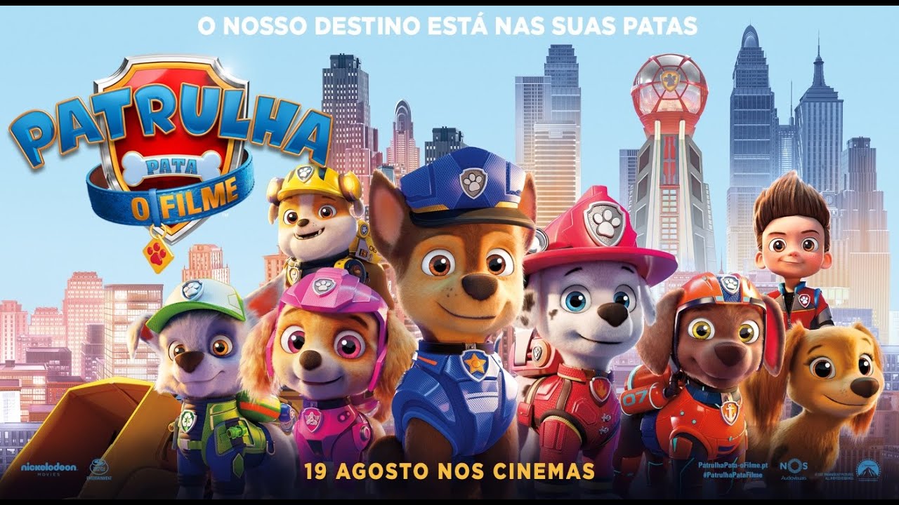 Filme de Animação Patrulha Pata: o Super Filme em Português online