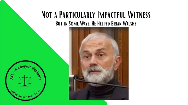 Witness Equally Helpful to Commonwealth and Walshe.