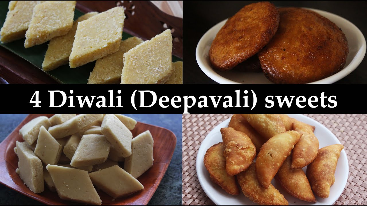 (ದೀಪಾವಳಿ ಸ್ವೀಟ್ಸ್) Deepavali Diwali sweets recipes Kannada Deepawali