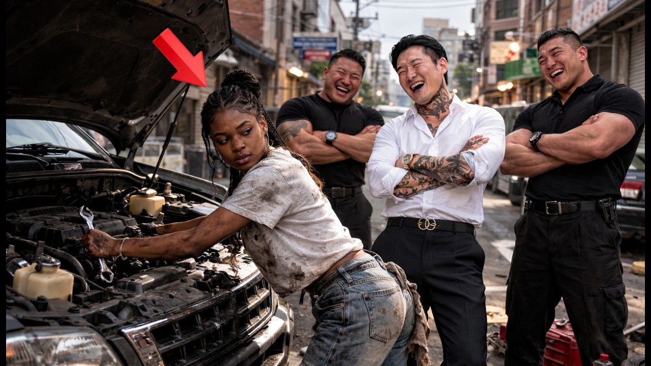 Mafia Boss and His Guards Laughed When they saw the Female Mechanic - Their Smile Faded Next  