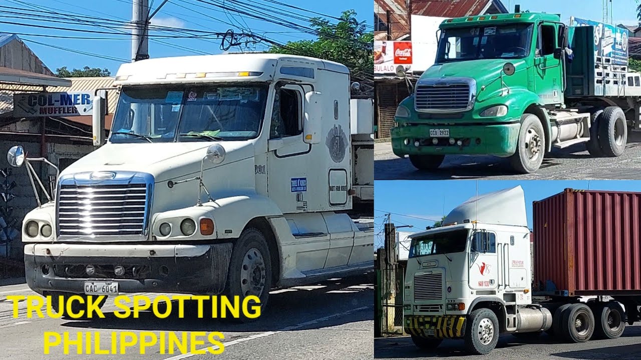 Philippine Truck Spotting (7) Freightliner Trucks in Plaridel