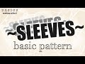SLEEVE PATTERN tutorial (+2cm): BASICS - SEWING SCHOOL - THISISKACHI