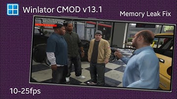 GTA V Running on Android | Winlator CMOD v13.1 | + Fix