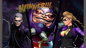 Requested ULTIMATE MARVEL VS. CAPCOM 3 M.O.D.O.K./Wesker/Crimson Viper Arcade Gameplay