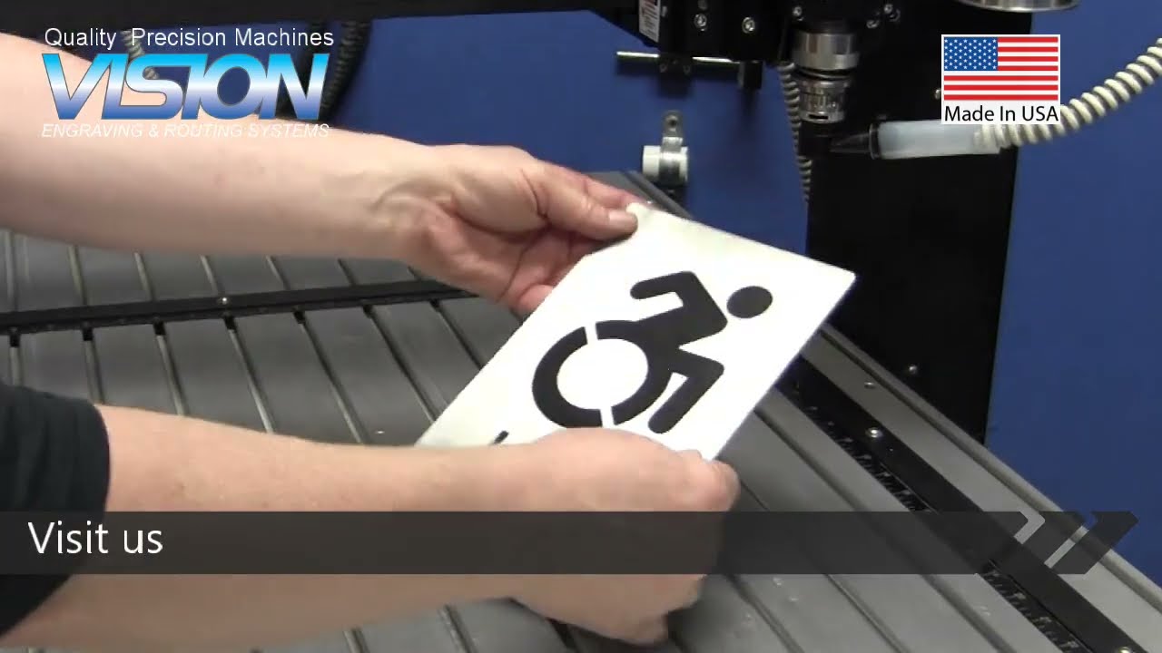 ADA Braille Into Brushed Aluminum Tutorial Part 2