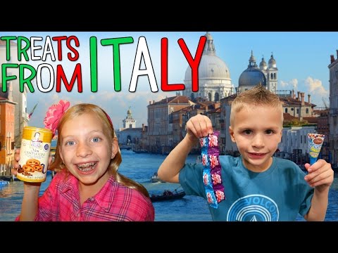 Kids Try Foods from Italy