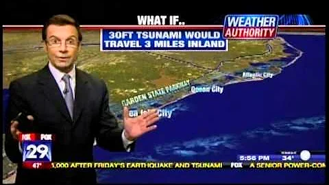 Could a tsunami hit New Jersey?