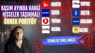 KASIMDA HANGİ HİSSELER TAŞINMALI-THYAO-TUPRS-ISCTR-ASELSAN-SASA-KONTR-ENKA-FROTO-ALTIN-KCHOL-BİST100