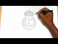 كيف رسم شعار نادي ريال مدريد