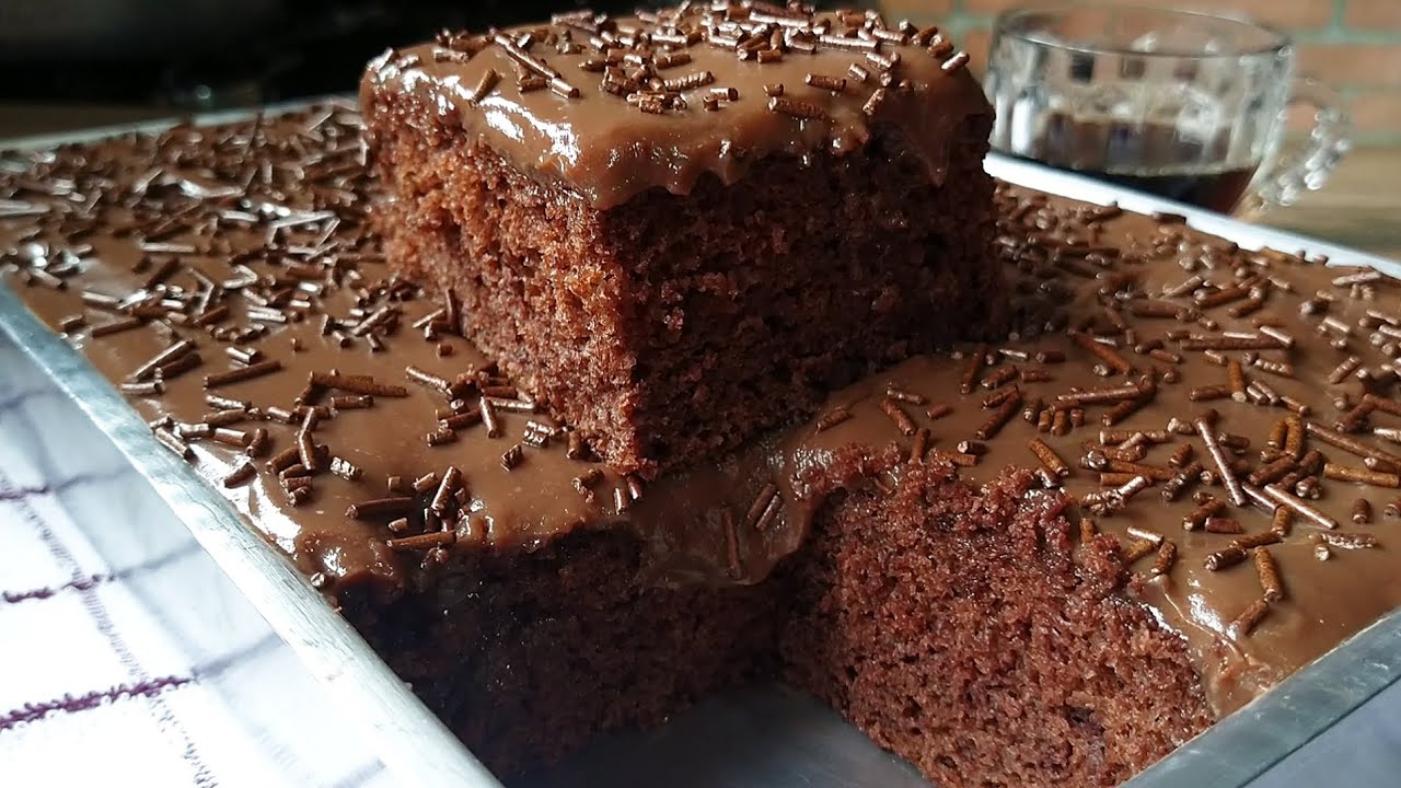 🔥 É SÓ MISTURAR BOLO DE CHOCOLATE QUENTE ÚMIDO E FOFINHO ❤️ Simoniramos