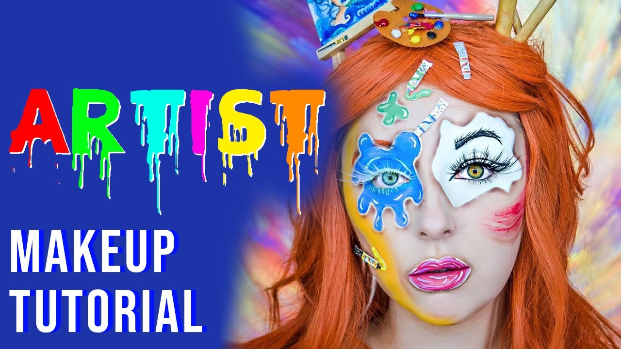 CRAZY ARTIST! MAKEUP LOOK 🎨  | BROOKE ELLIS ✨