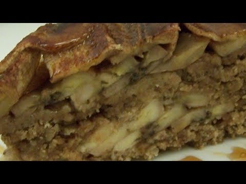 Brazilian Whole Banana Pie - Hi-fiber Dessert Recipes