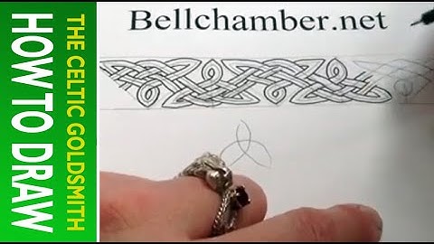 How To Draw Celtic Patterns 74 - Triskele variant 1, Aberlemno II, Celtic Cross part 3 of 5