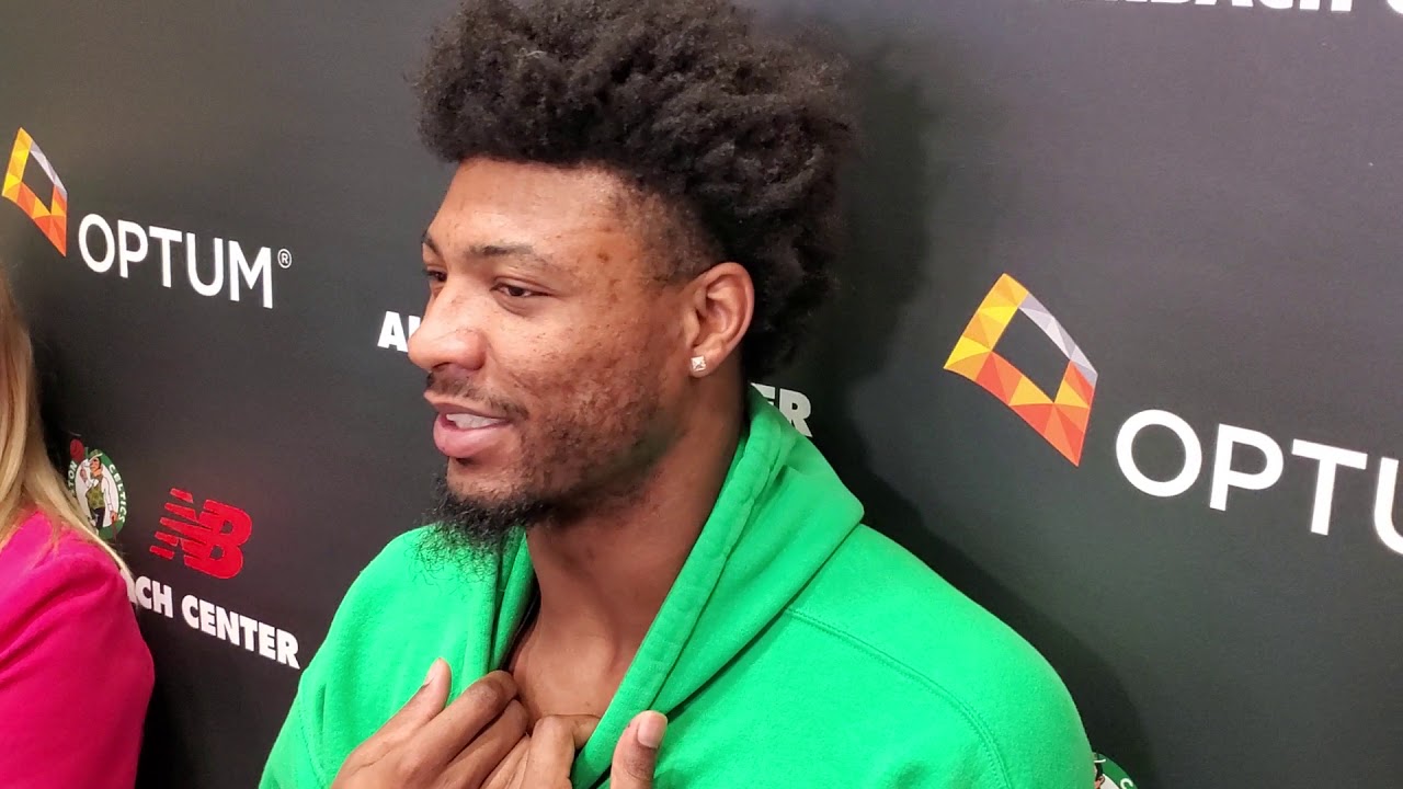 Marcus Smart Hairstyle Marcus Smart Describes 2019 20 Celtics With