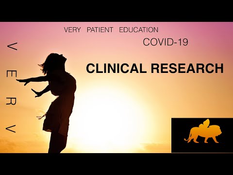 VERY PATIENT EDUCATION COVID-19, clinical research