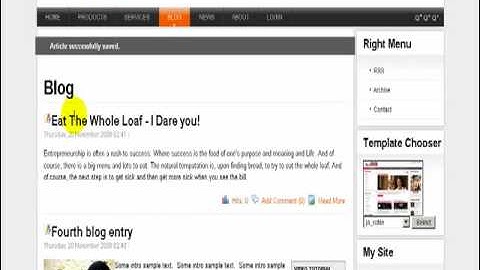How to edit a menu item in Joomla 1.5