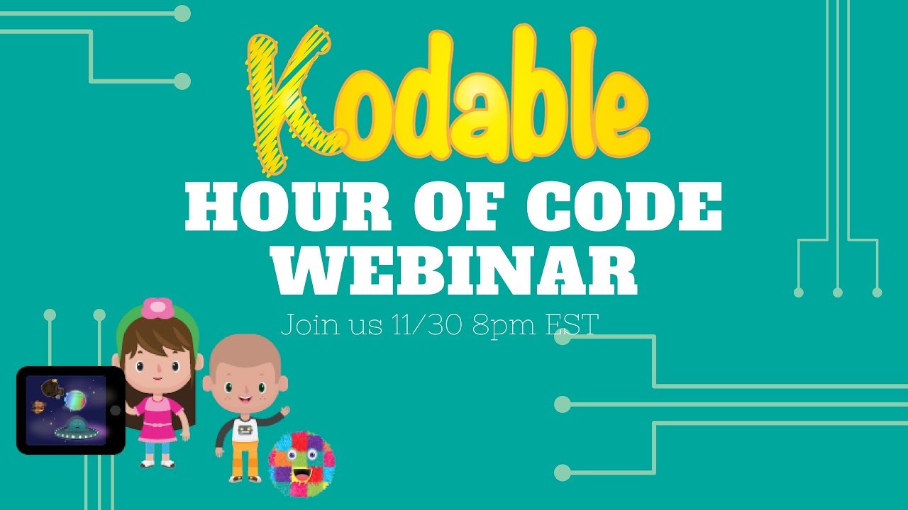 Kodable Hour of Code 2017 YouTube