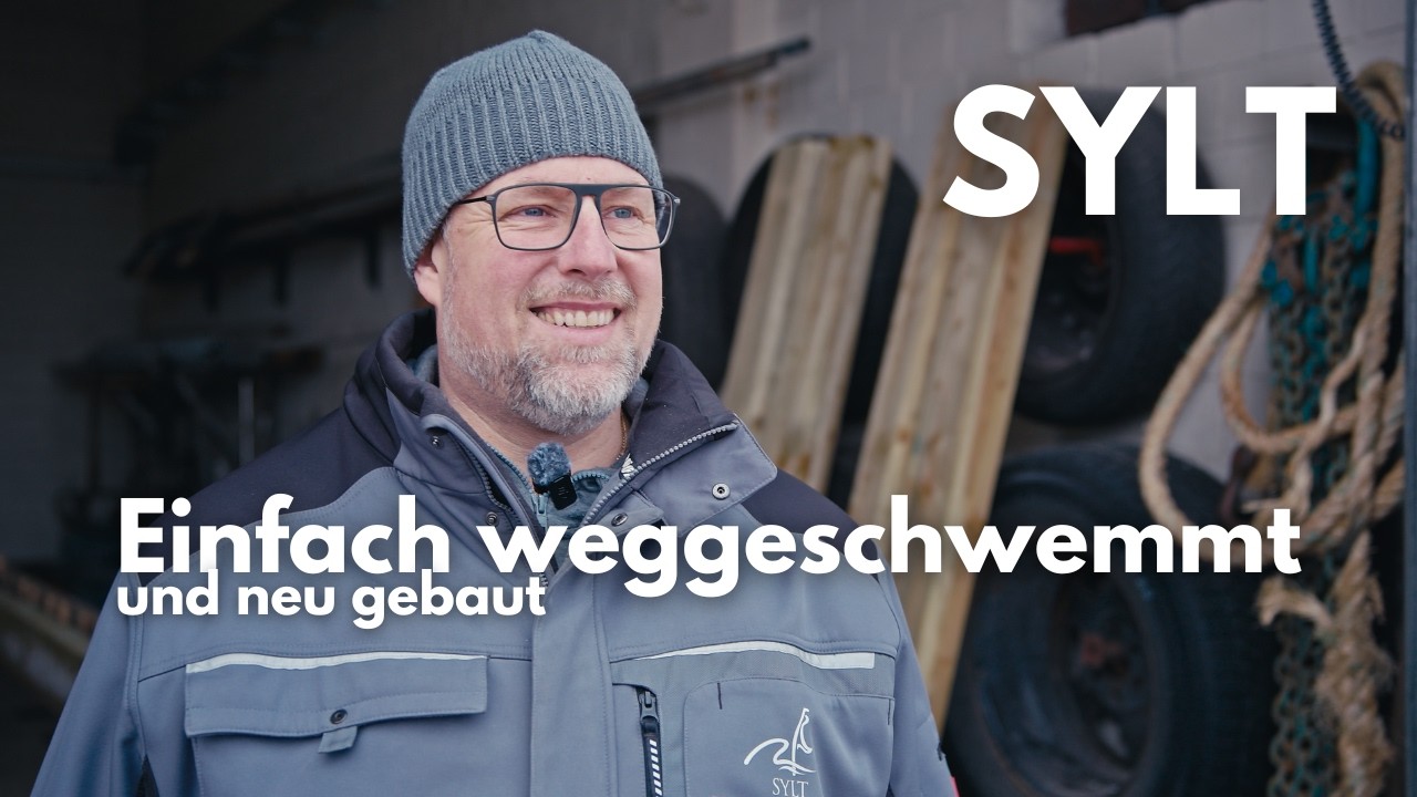 Was passiert mit den weggeschwemmten Podesten und Treppen auf Sylt,