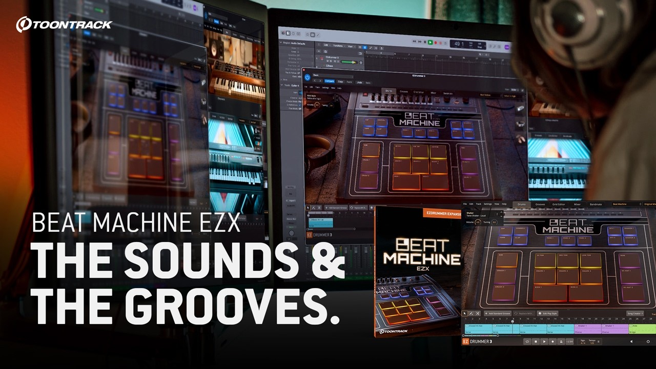 Toontrack Beat Machine EZX Sound Expansion | Sweetwater