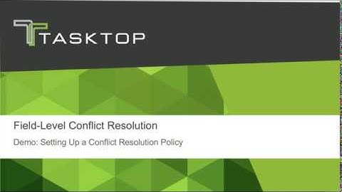 Tasktop Hub Feature Demo - Field-Level Conflict Resolution