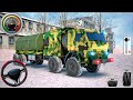 Army Truck Driving Cargo Games - US Offroad Army Truck Driving 3D 2025 - Andriod Gameplay