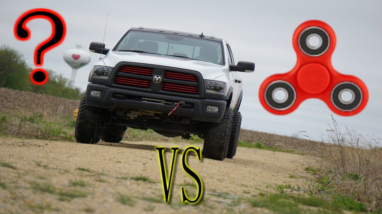 Can a Lifted Truck Spin a Fidget Spinner? YouTube