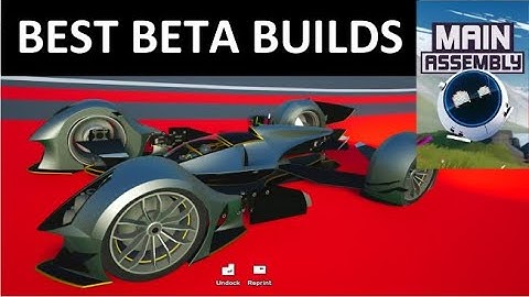 Best Builds from Main Assembly