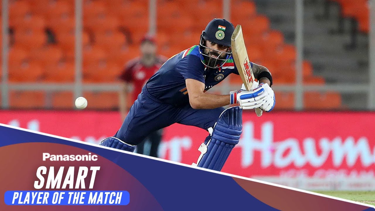 Smart player of the match – Virat Kohli | India vs England, 3rd T20I