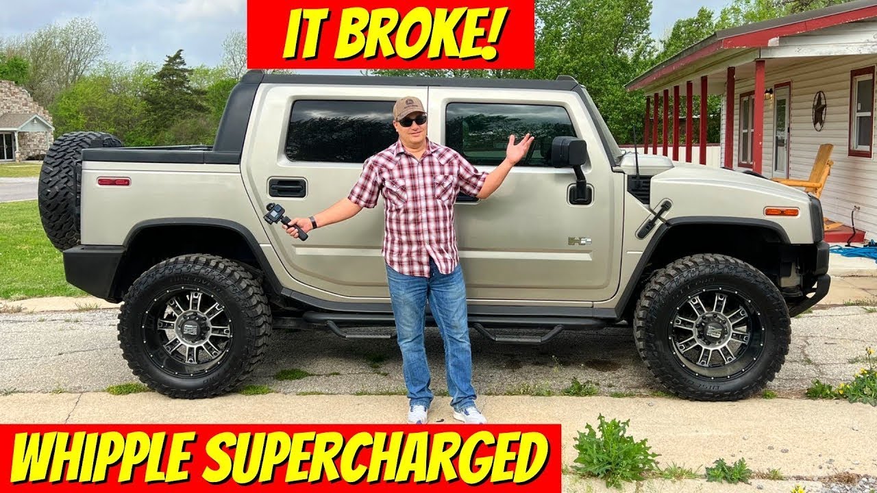 I Bought a Hummer H2 TRUCK and it's SUPERCHARGED! It Broke Immediately ...