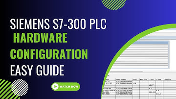 Siemens S7-300 PLC: Easy Hardware Configuration Guide| #industrialautomation #simatic #s7 #s7_300