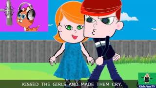 Nursery Rhymes By Kids Georgie Porgie Pudding & Pie Animated With Lyrics By Kidsfun Tv
