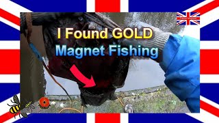 I Found GOLD Magnet fishing
