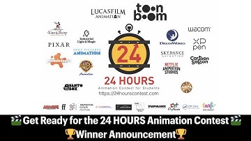 🏆Get Ready for the 24 HOURS Animation Contest Winner Announcement🏆