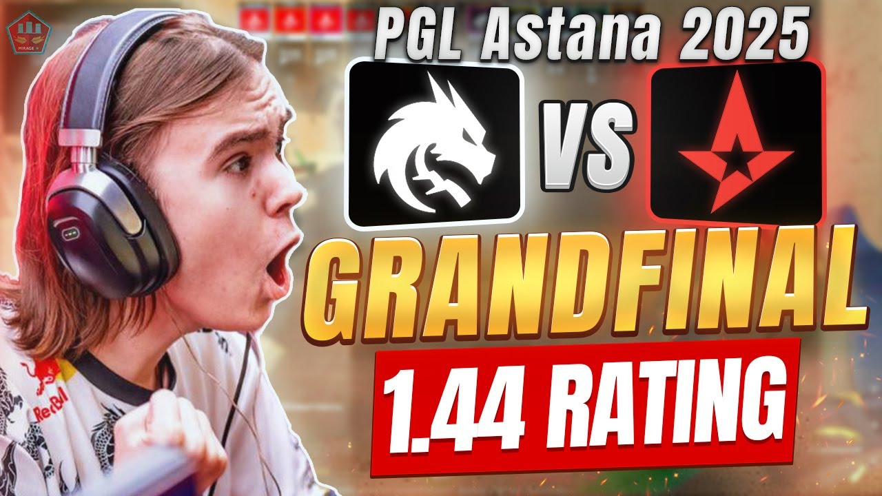 DONK POV – Spirit vs Astralis – Mirage – PGL Astana 2025 GRANDFINAL | CS2